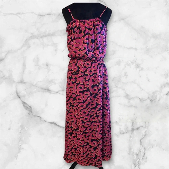 MM Couture by Miss Me chiffon maxi sleeveless maxi dress Sz XS 006 - Picture 3 of 4